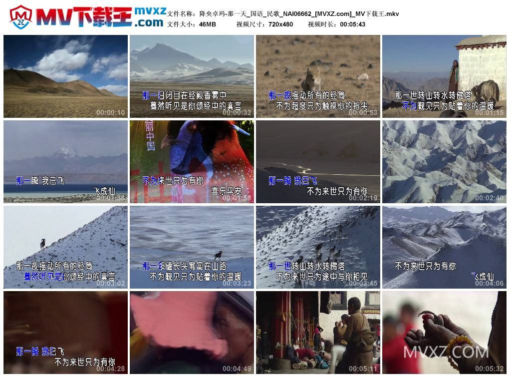 降央卓玛-那一天_国语_民歌_NAI06662